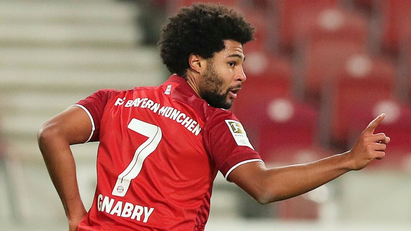 Serge Gnabry cũng có những màn thể hiện khá ấn tượng Serge Gnabry cũng có những màn thể hiện khá ấn tượng