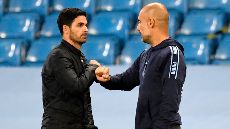 Huấn luyện viên Mikel Arteta có ảnh hưởng rất nhiều từ Pep Huấn luyện viên Mikel Arteta có ảnh hưởng rất nhiều từ Pep