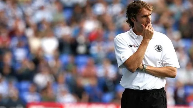 Huấn luyện viên Gareth Southgate chỉ dẫn dắt Middlesbrough trong thời gian ngắn Huấn luyện viên Gareth Southgate chỉ dẫn dắt Middlesbrough trong thời gian ngắn